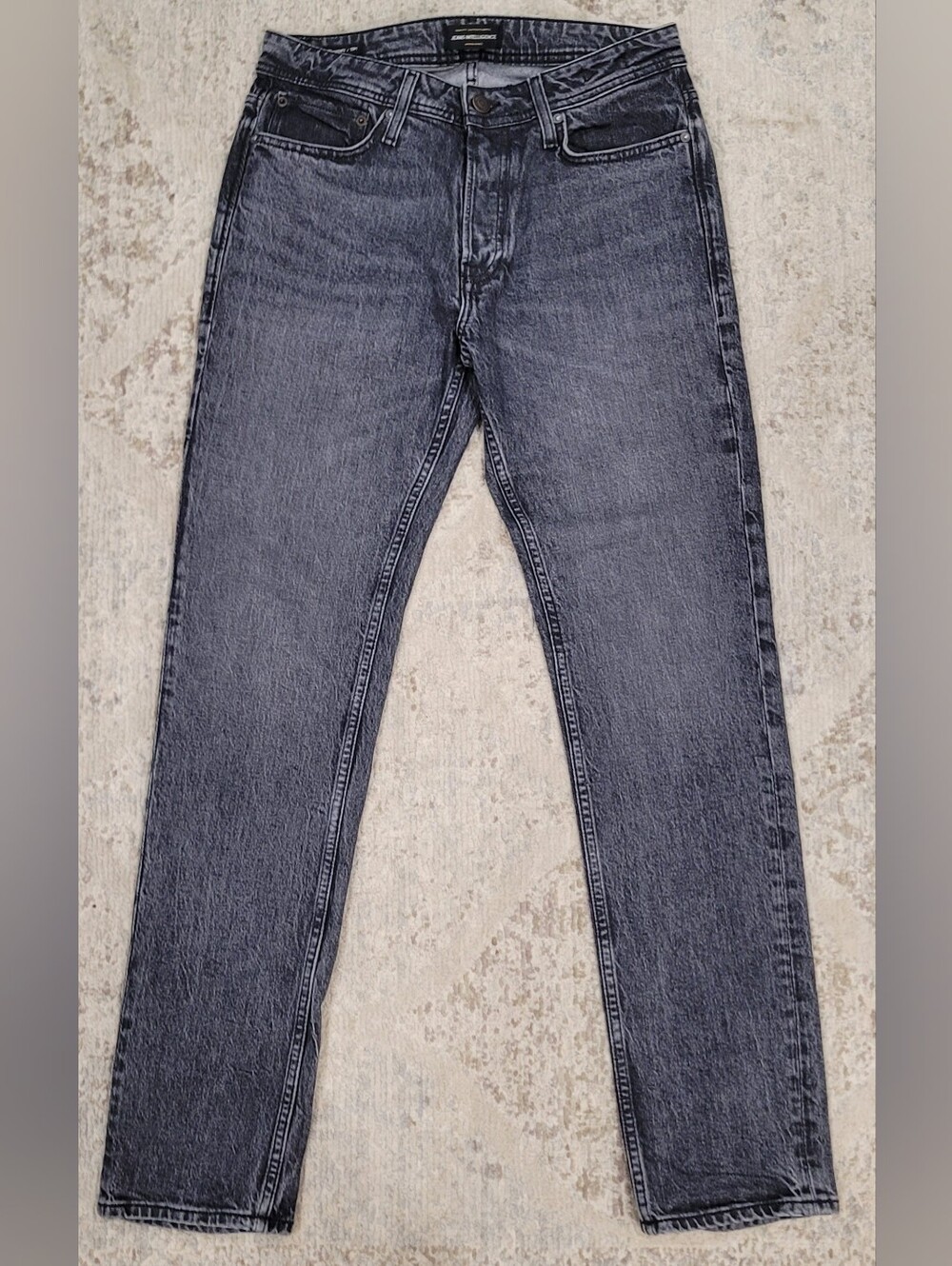 Men's Black Wash Jack And Jones Slim Straight 29/32